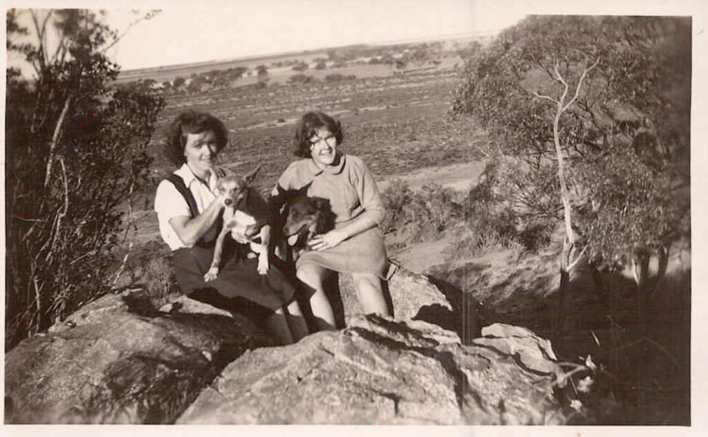 Doreen and Gloria taken in the Woolya Reserve